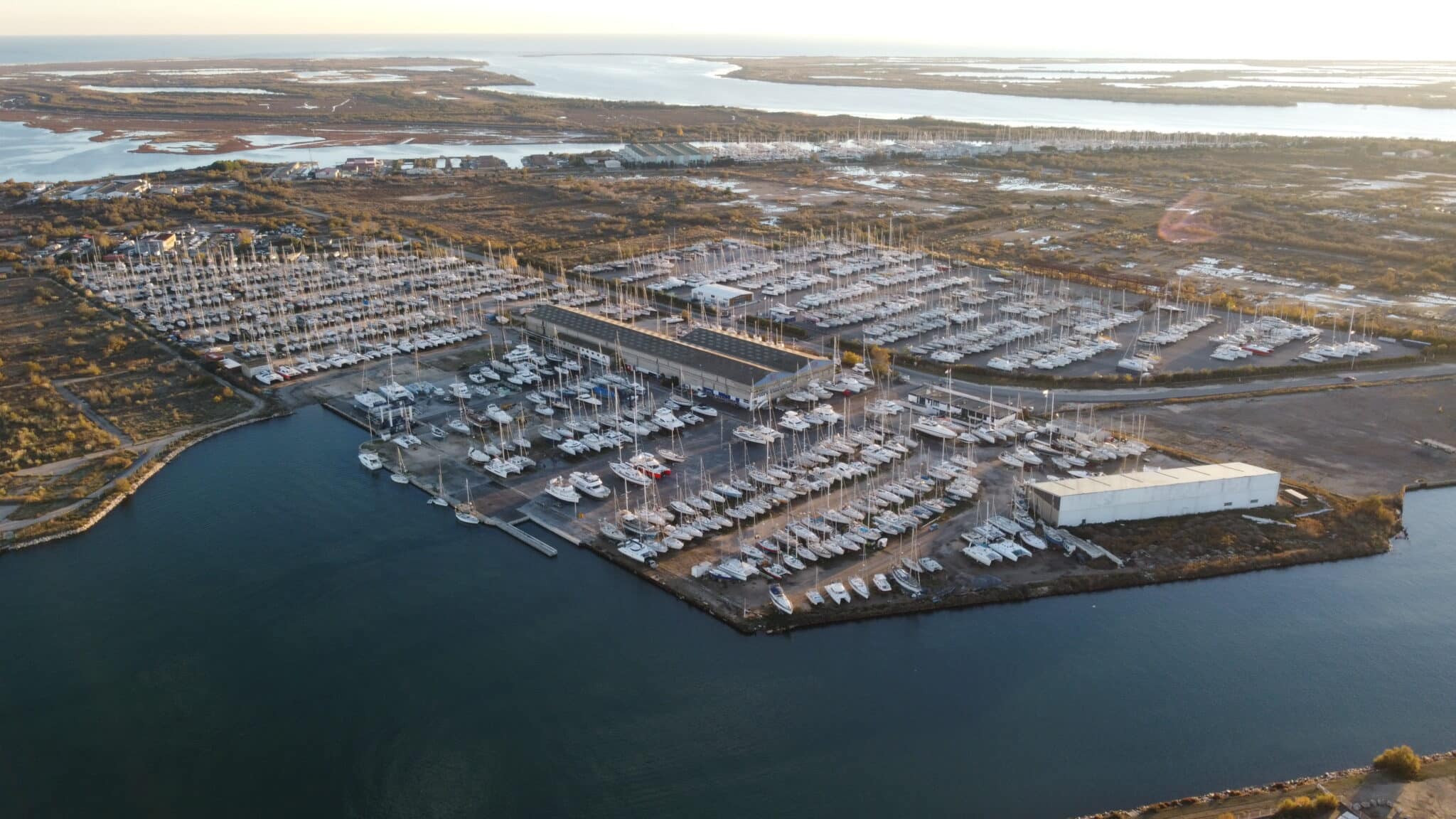 Places de port en Méditerranée